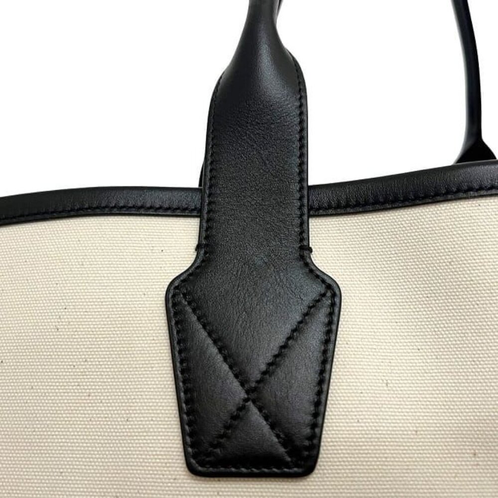 Balenciaga Tote City's Paris Large Tote White Black - Picture 9 of 10